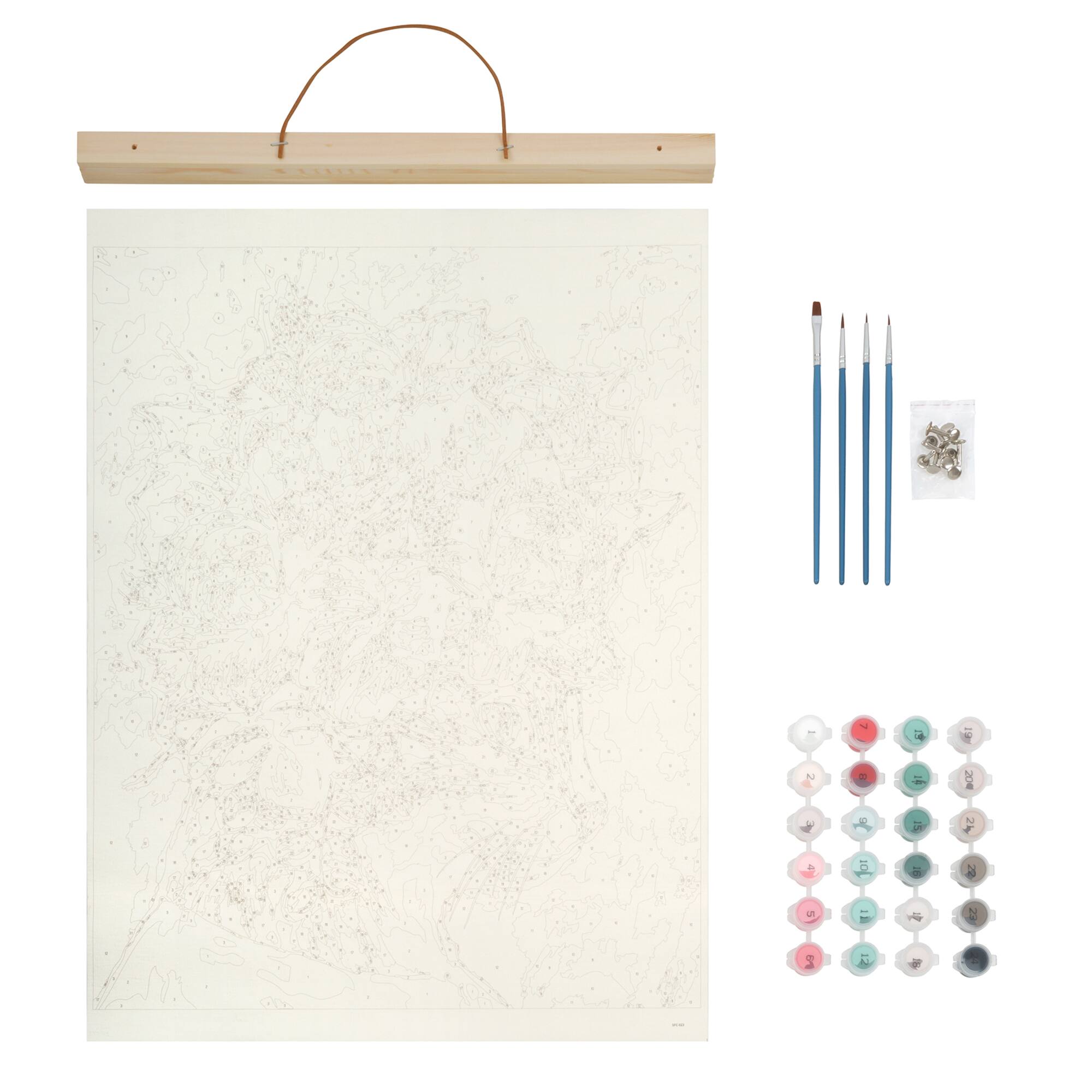 Flowercat Paint-by-Number Kit by Artist's Loft®